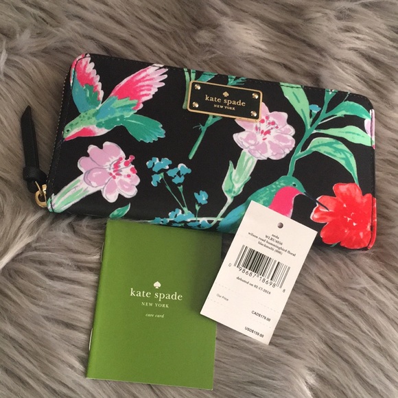 kate spade Handbags - 🆕🔥 Kate Spade Wilson Road Hummingbird wallet